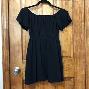 ASOS Mini Black Dress (size 6)